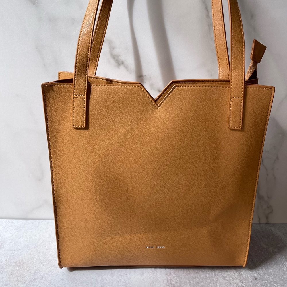 Pixie Mood Camel Colored Tote Bag - image 1